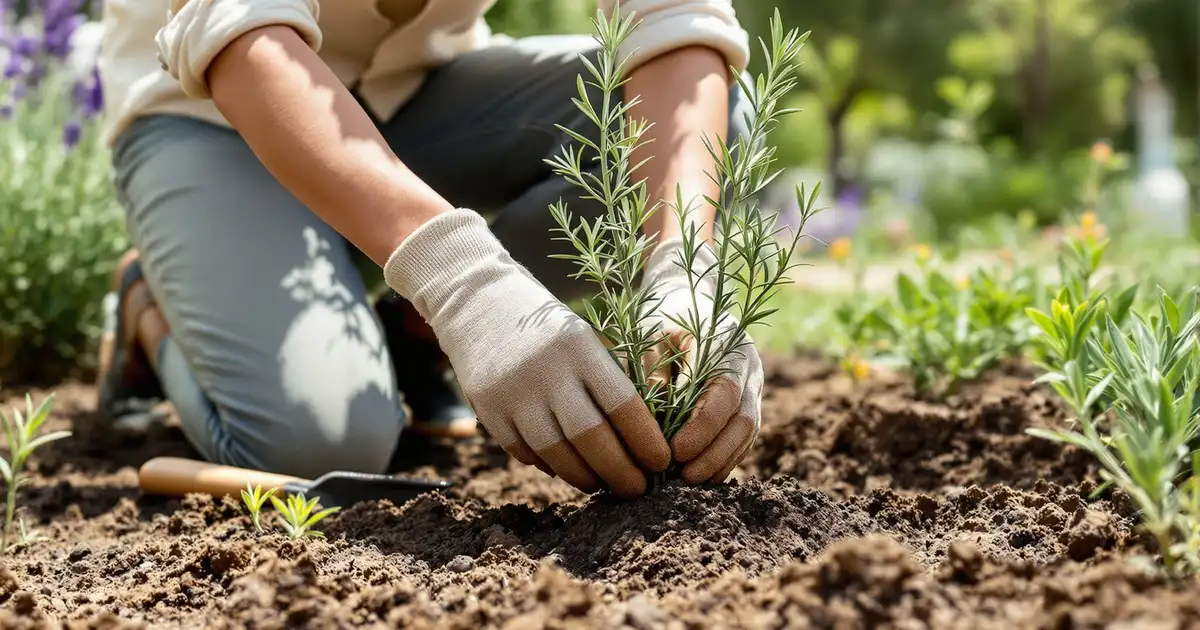 Planter les aromatiques en automne : lavande, thym et romarin
